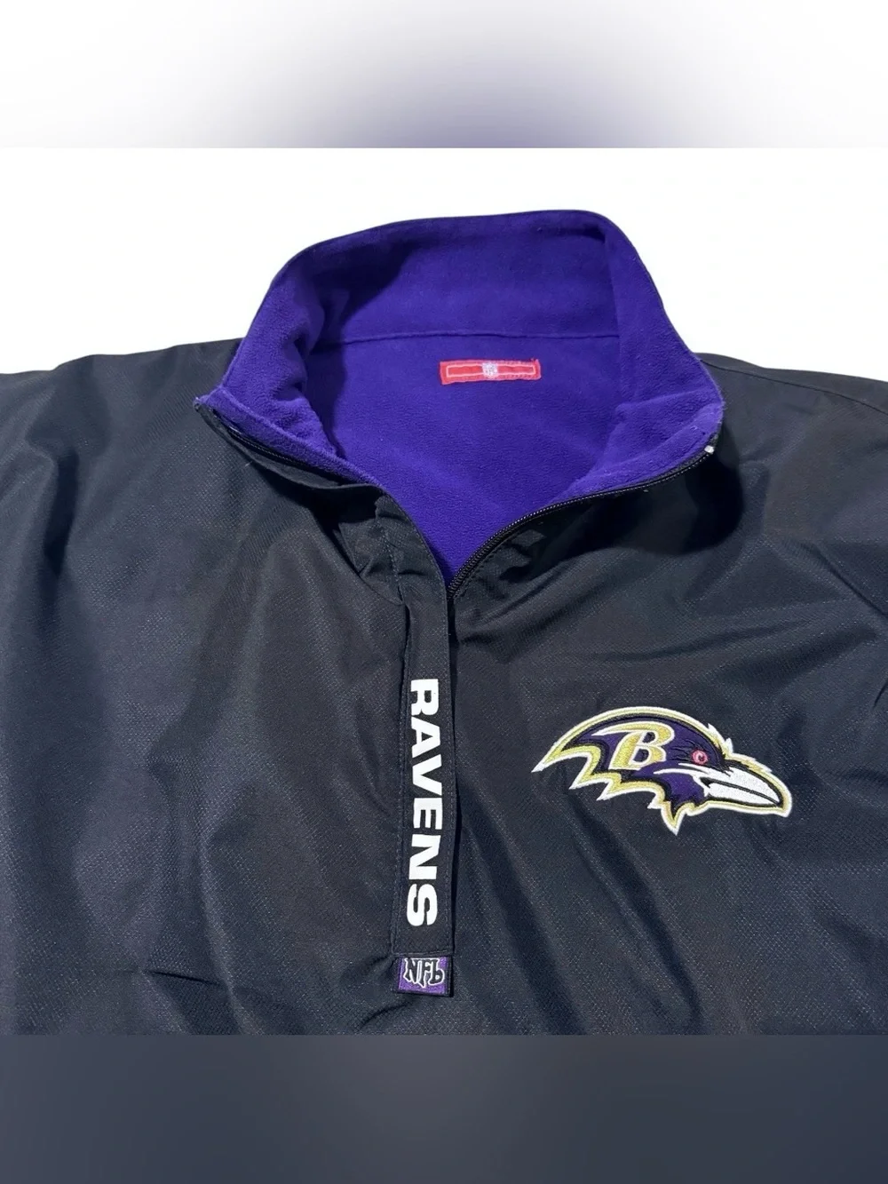 NFL 2007 Baltimore Ravens Reversible Fleece Jacket